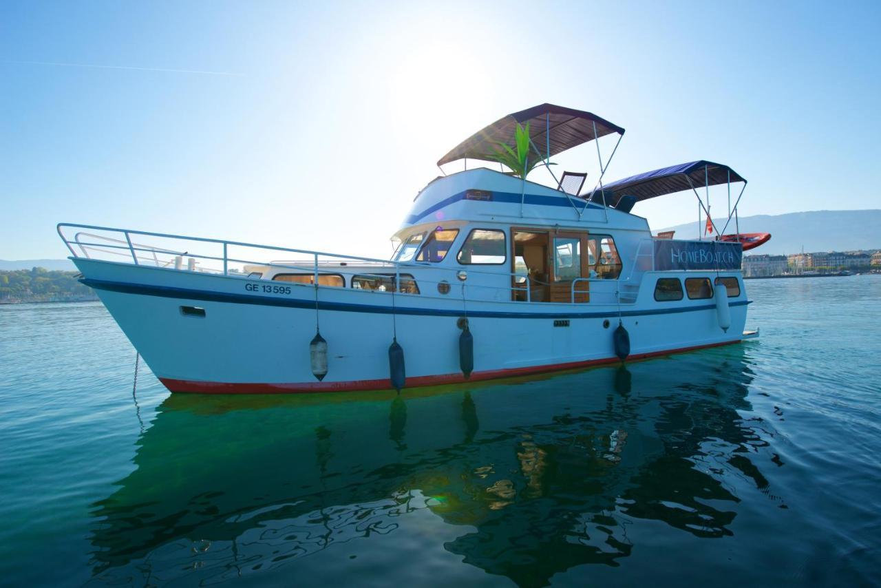 HOMEBOAT-bateau hôtel Genebra Exterior foto